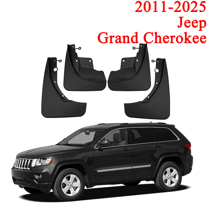 Mud Flaps for 2011-2025 Jeep Grand Cherokee (Non-L), 4PCS Front & Rear Splash Guards