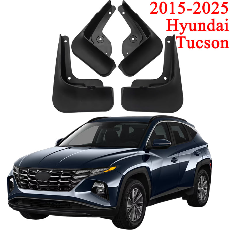Mud Flaps for 2015-2025 Hyundai Tucson - Front and Rear Mud Splash Gua ...