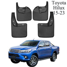 Load image into Gallery viewer, Mud Flaps for 2006-2023 Toyota Hilux Vigo , Front & Rear Mud Splash Guards Accessories - 4 Pcs