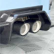 Load image into Gallery viewer, Carbon Fiber Tailpipe With Net Exhaust Tips For BMW X3M X4M M2 M3 M4 - F97 F98 G87 G80 G82 G83