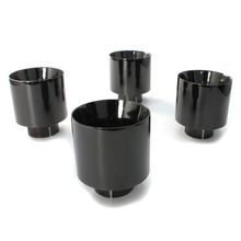 Load image into Gallery viewer, Chrome Exhaust Tip 4''/5'' – Slant/Straight Cut for Dodge Charger & Ford Mustang