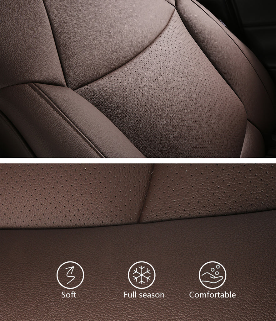 Custom Leather Seat Covers Full Set for Toyota RAV4 (2019–2025)