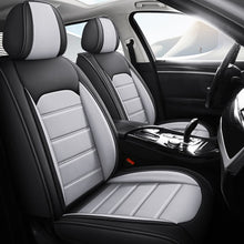 Load image into Gallery viewer, Universal Waterproof Leather Car Seat Covers Full Set, Front and Rear Seat Protection, Car Accessories.