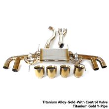 Load image into Gallery viewer, For Nissan GTR R35 2008–2023 Titanium Valved Exhaust System – Full Turbo-Back Upgrade
