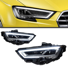 Load image into Gallery viewer, LED Matrix Headlights for Audi A3 2013-2020 – DRL, Projector Lens, Full Upgrade Kit
