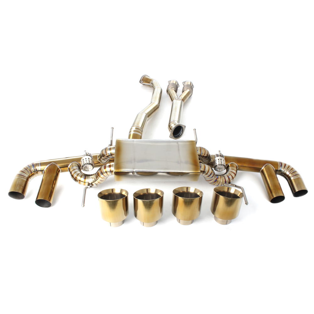 For Nissan GTR R35 2008–2023 Titanium Valved Exhaust System – Full Turbo-Back Upgrade