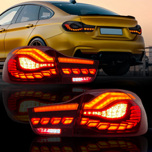 Load image into Gallery viewer, Suitable for BMW 4 Series/M4 (2014-2019, F32/F36/F82) LED Dragon Scale Tail Light Assembly