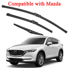 Load image into Gallery viewer, Boneless Silent Windshield Wiper Blades – OEM Quality for Mazda CX-5 (Set of 3)