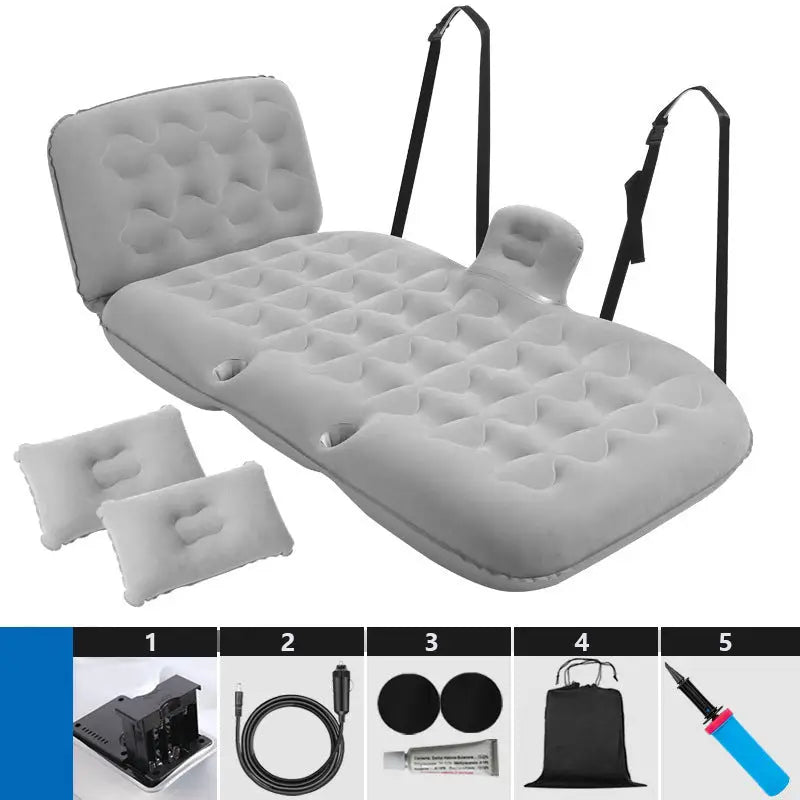 Automatic Inflatable Car Air Mattress Fits SUV RV Truck