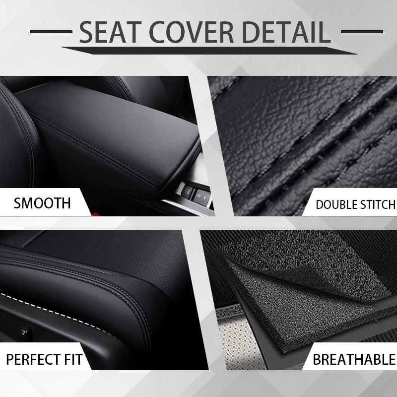 Custom Leather Car Seat Cover Full Set For Honda Accord(2013-2025)