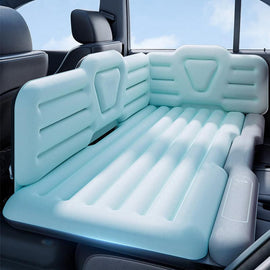 Inflatable Travel Mattress with Air Pump,  for SUV, Sedan, Pickup Back Seat