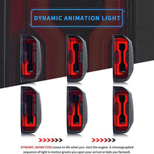 Load image into Gallery viewer, 2014–2020 Toyota Tundra LED Tail Lights with Sequential Turn Signal, Smoked Lens, Start-up Animation (Pair)