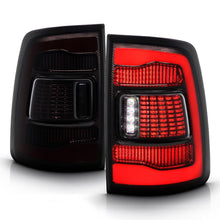 Load image into Gallery viewer, 2009–2018 Dodge Ram 1500/2500/3500 LED Tail Lights with Start-up Animation, Sequential Turn Signal, Smoked Lens (Pair)