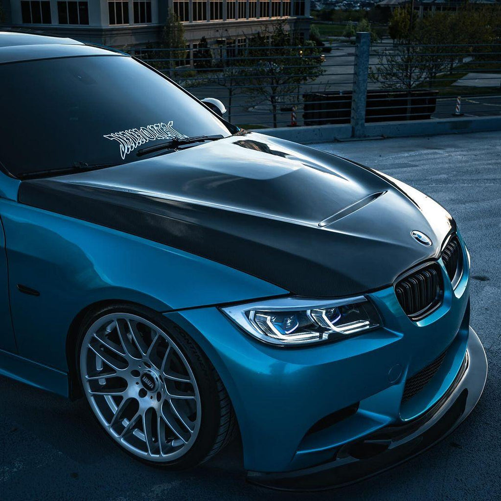 Applicable to 2005-2012 BMW 3 Series E90 LED Lens Headlights Assembly Upgrade Version, Streamer Turn Signal