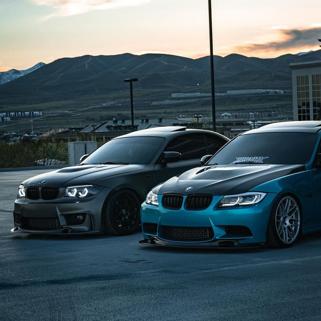 Applicable to 2005-2012 BMW 3 Series E90 LED Lens Headlights Assembly Upgrade Version, Streamer Turn Signal