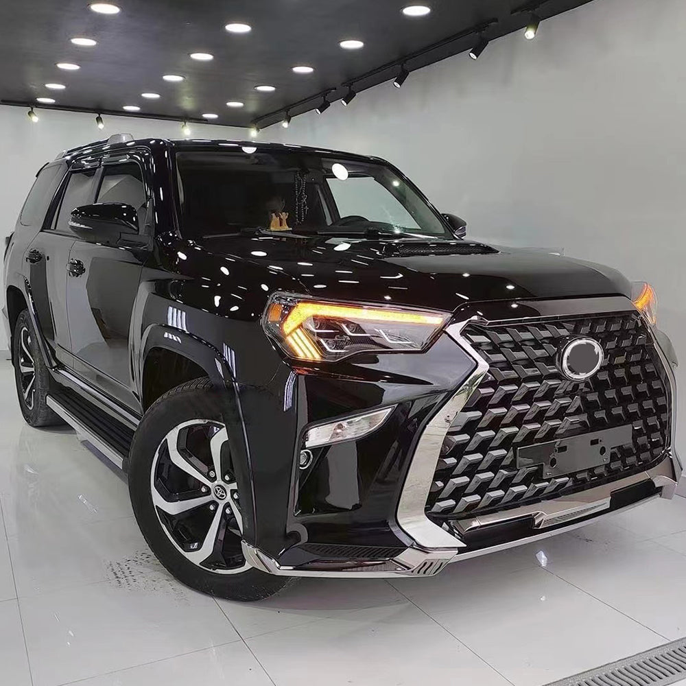 2014–2024 Toyota 4Runner LED Projector Headlights with Sequential Turn Signals & Start-up Animation (Pair)