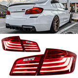 LED Taillight for BMW 5 Series F10 2011-2017 Sequential Turn Signal, Plug & Play