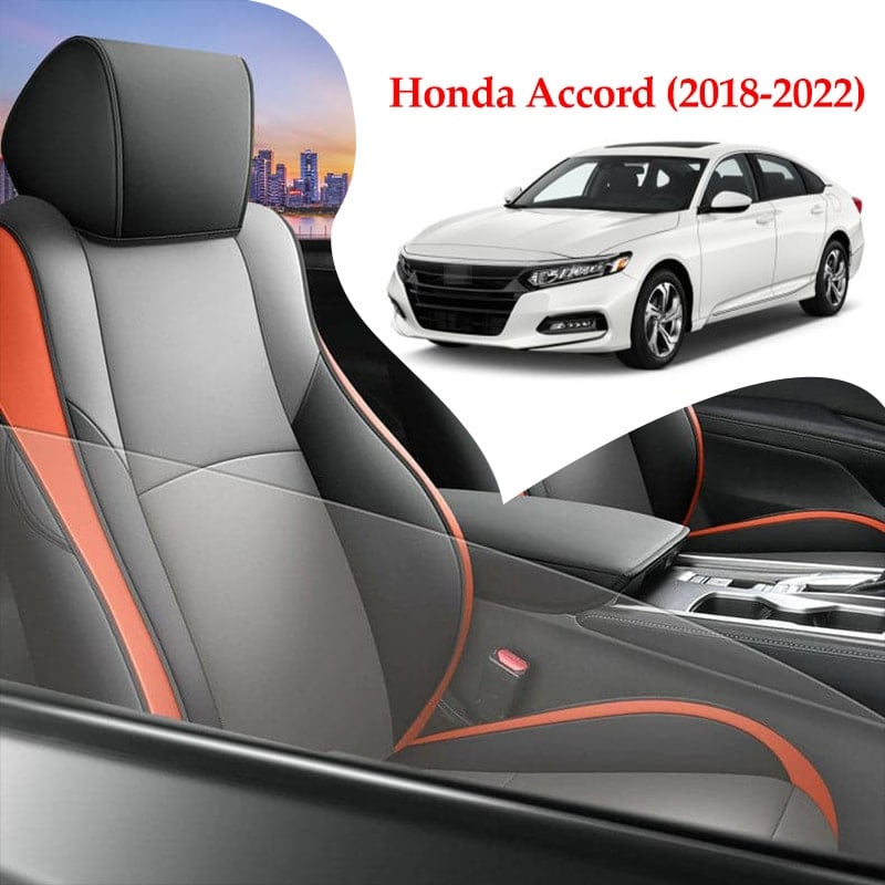 Tapis De Sol Sur Mesure – Honda Accord 2018-2022 – 2 Rangées – TPE Noir – NEUF