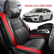 Load image into Gallery viewer, Luxury Leather Car Seat Cover Full Set For Honda Civic (2022-2025)