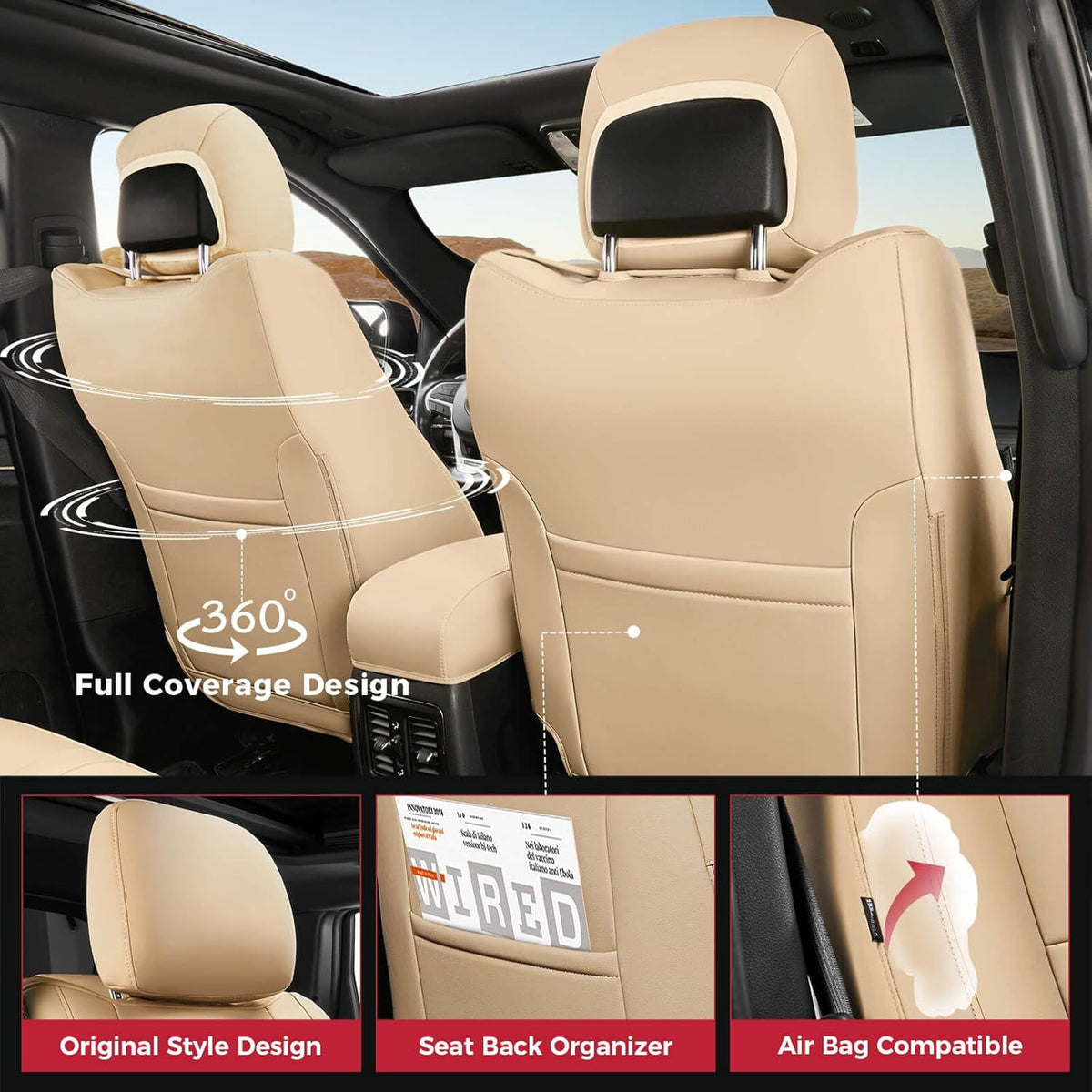 2017 Jeep Grand Cherokee Seat Coversnull