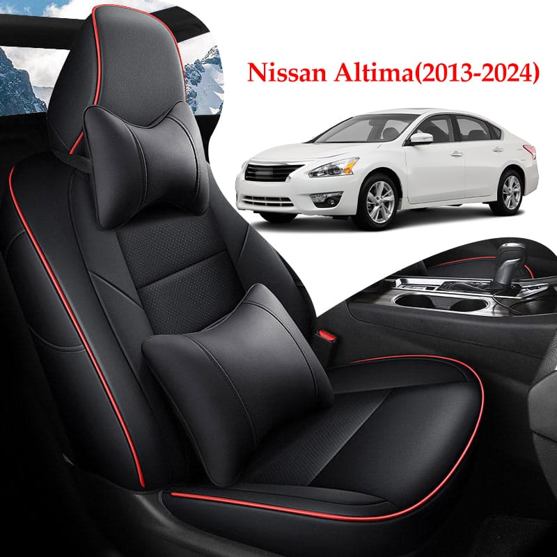 Leather Car Seat Covers Full Set Special For Nissan Altima(2013-2024)