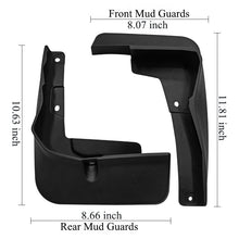 Load image into Gallery viewer, Amancarport Car Mud Flaps for Toyota Veloz 2021-2022 - Front & Rear Splash Guards, 4PCS/Set