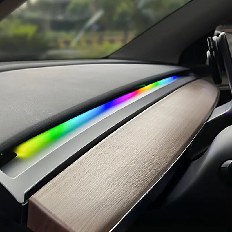 Suitable For Tesla Model 3/Y 2016-2024 Dashboard Streamer Atmosphere Light