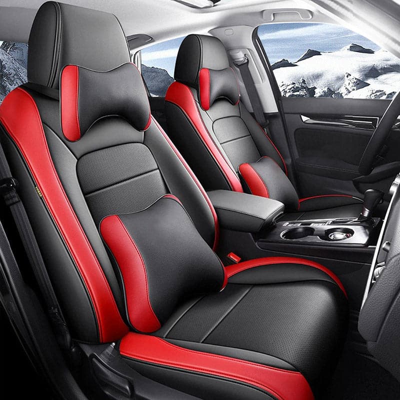 Luxury Leather Car Seat Cover Full Set For Honda Civic (2022-2025)