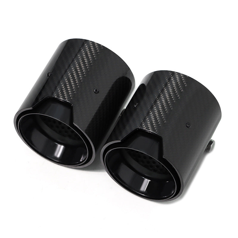 Suitable for BMW 3 Series 4 Series 320d/330i/330e/425 G20/G21/G23 Carbon Fiber Exhaust Tailpipe