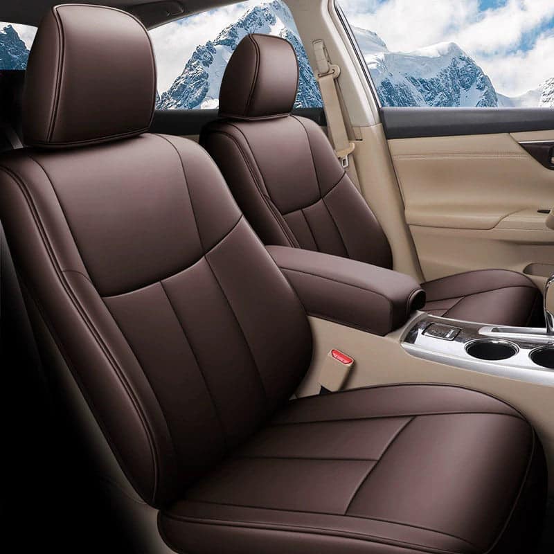 Leather Car Seat Covers Full Set Special For Nissan Altima(2013-2024)