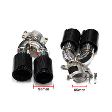 Load image into Gallery viewer, Suitable for BMW 5 Series G30/G38/525/530/540 M Performance Carbon Fiber Exhaust Tailpipe