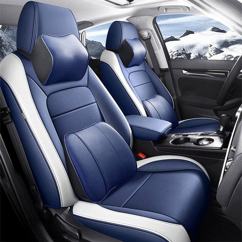 Luxury Leather Car Seat Cover Full Set For Honda Civic (2022-2025)