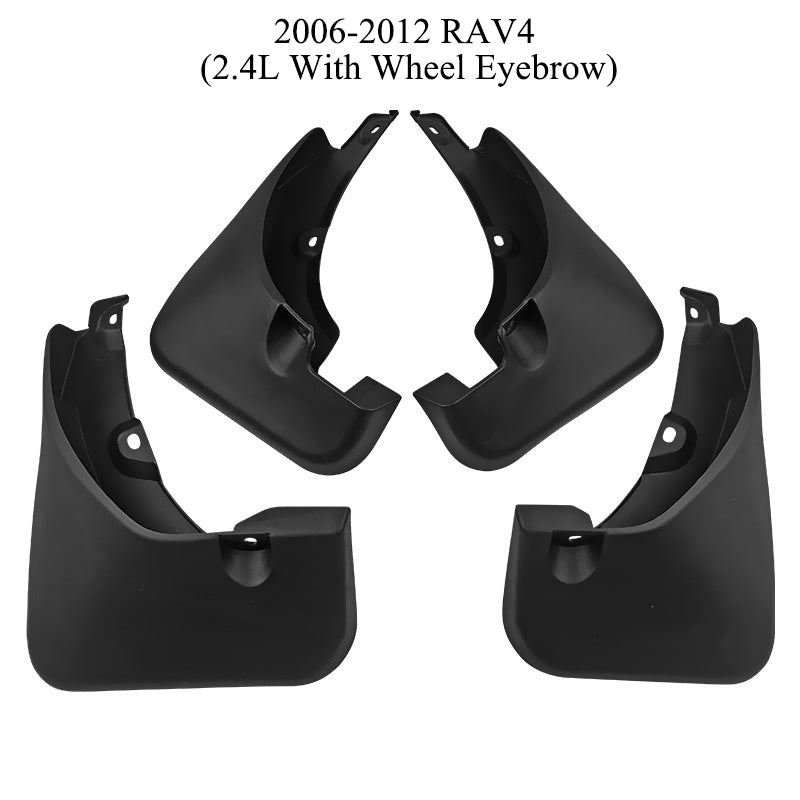 Mud Flaps Compatible with Toyota RAV4 (2000-2024) - Front & Rear Splash Guards, 4PCS/Set