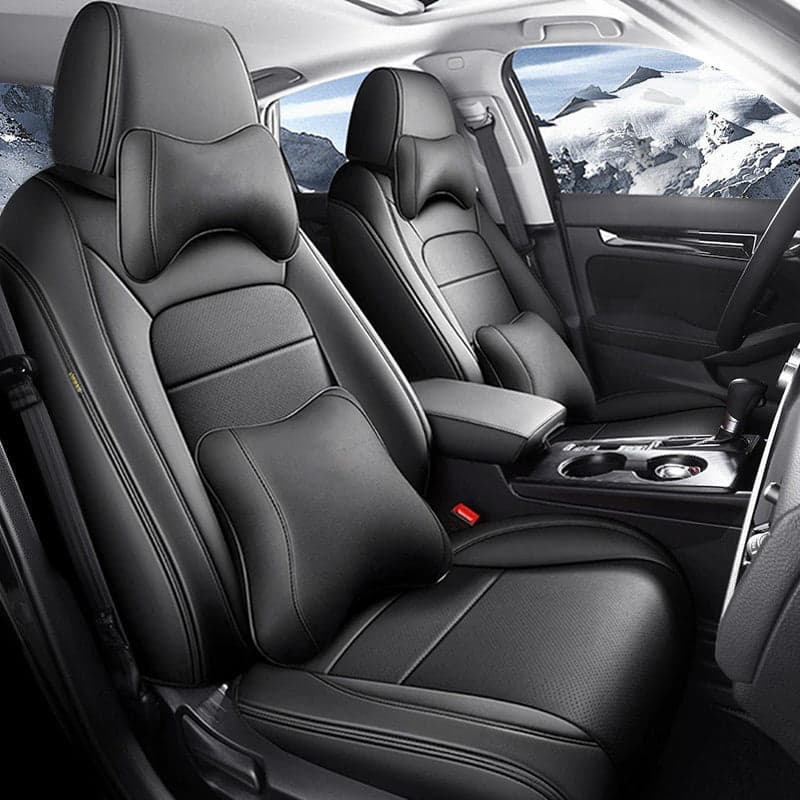 Luxury Leather Car Seat Cover Full Set For Honda Civic (2022-2025)