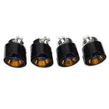 Load image into Gallery viewer, Carbon Fiber Tailpipe With Net Exhaust Tips For BMW X3M X4M M2 M3 M4 - F97 F98 G87 G80 G82 G83