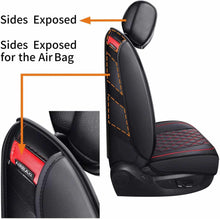 Load image into Gallery viewer, Custom Leather Car Seat Cover Full Set Fit For Ford F150 (2009-2025), F250, F350, F450(2017-2025)