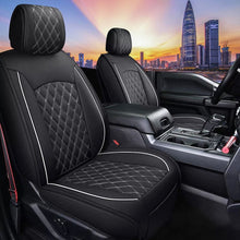 Load image into Gallery viewer, Custom Leather Car Seat Cover Full Set Fit For Ford F150 (2009-2025), F250, F350, F450(2017-2025)