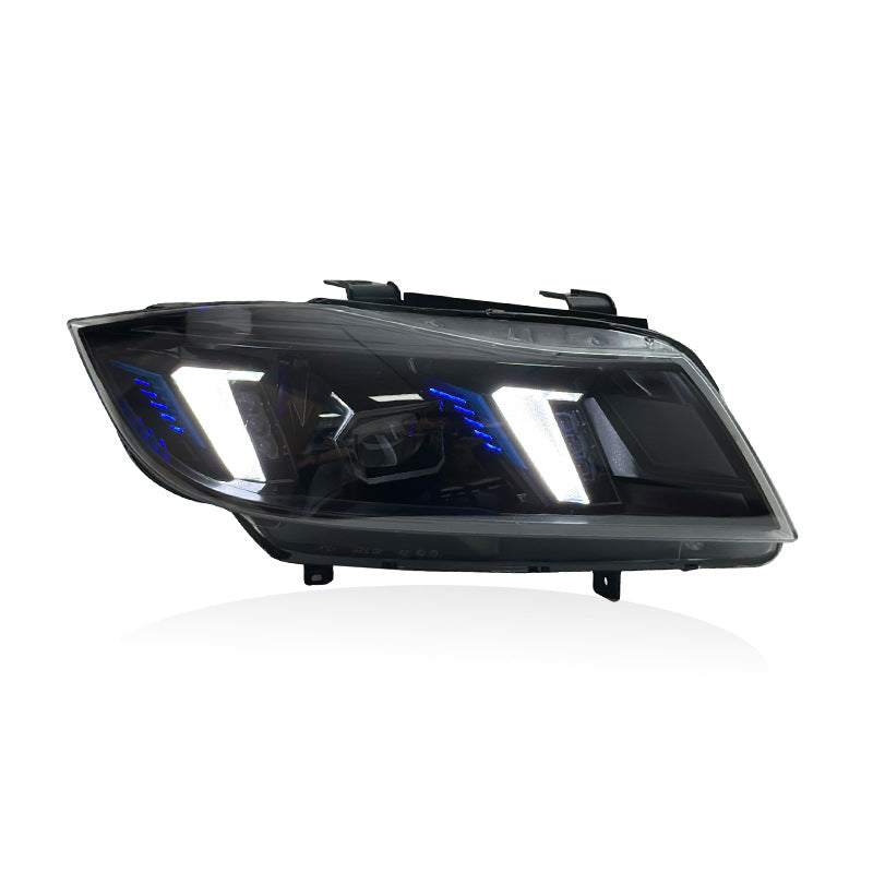 LED Headlights for BMW E90 (2005–2012) – Snake Eyes Style,  Projector Lens