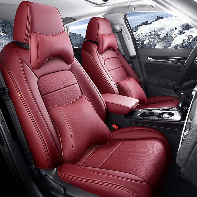 Luxury Leather Car Seat Cover Full Set For Honda Civic (2022-2025)