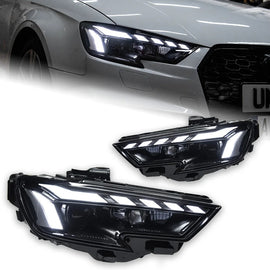 LED Headlights for Audi A3 2013-2020 – DRL, Projector Lens, Full Upgrade Kit