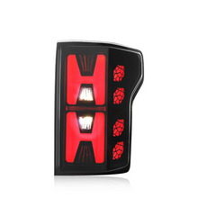 Load image into Gallery viewer, 2015–2020 Ford F-150 LED Tail Lights with Starting Animation, Smoked Lens, DOT Approved (Pair)