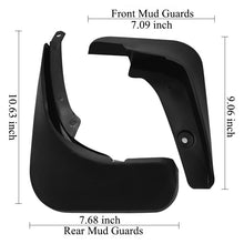 Load image into Gallery viewer, Custom Mud Flaps for 2009-2018 Chevrolet Cruze Hatchback