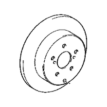 Load image into Gallery viewer, For 2014-2019 Toyota Highlander rear brake rotors(2pc)42431-48070/OE020