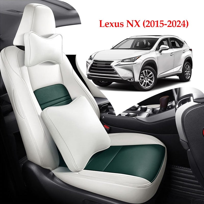 Custom for Lexus NX 200t 300h 350 450h(2015-2024)  Leather Car Seat Cover
