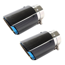 Load image into Gallery viewer, 5" Carbon Fiber Exhaust Tip – Universal Fit, 3.5″– 5″ Size Options