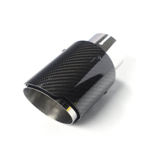Load image into Gallery viewer, 5" Carbon Fiber Exhaust Tip – Universal Fit, 3.5″– 5″ Size Options