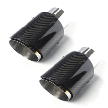 Load image into Gallery viewer, 5" Carbon Fiber Exhaust Tip – Universal Fit, 3.5″– 5″ Size Options