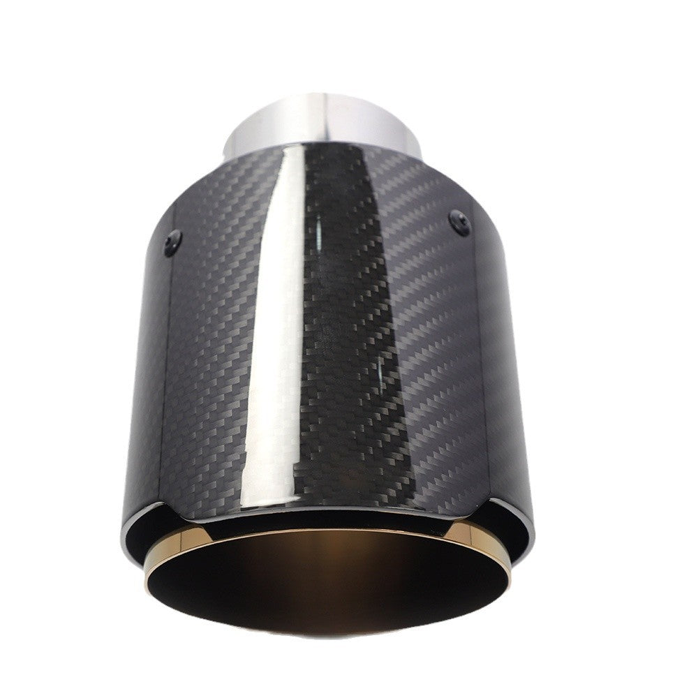 5" Carbon Fiber Exhaust Tip – Universal Fit, 3.5″– 5″ Size Options
