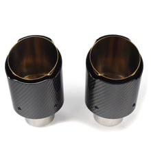 Load image into Gallery viewer, 5" Carbon Fiber Exhaust Tip – Universal Fit, 3.5″– 5″ Size Options