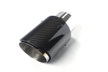 Load image into Gallery viewer, 5" Carbon Fiber Exhaust Tip – Universal Fit, 3.5″– 5″ Size Options
